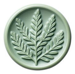 Sticker - PNG Fern leaf shape plant food.