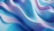 © Artfinity - Abstract background with blue and orange glowing lines, 3d render, background with colorful flowing curved waves relief in close up view, Colorful wavy stripes plastic or plasticine soft texture