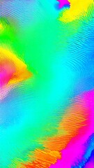 Wall Mural - abstract rainbow background