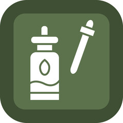 Poster - Serum Glyph Green Box Icon