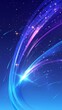 © Da - Abstract Aurora Night with Shooting Stars: Seasonal Changes in Nature's Cosmic Landscape, Perfect for Mobile and Computer Wallpapers, Featuring Dreamy Atmosphere and Beautiful Abstract Scenic Art, Hig