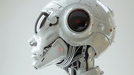 Poster - This image shows a robot providing assistance and support to a human. An assistant is someone who must be multitasking, organized, and communicative.