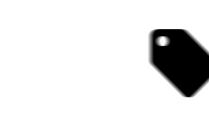 Poster - Animation set, discount label symbol. Animations: transparency, zooms, transition top to down, transition left to right, slide up to down, slide left to right