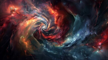 Poster - A swirl, combined with other elements, creates a distinctive and appealing appearance that stands out.