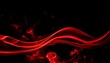 © Monika - Red, billowing fog or smoke in a black space