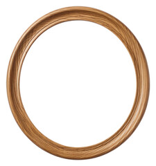 Canvas Print - PNG Oak wood circle frame vintage jewelry photo white background.