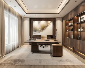 Poster - Modern Executive Office Interior Design