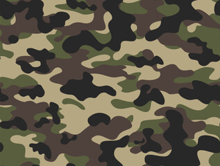 
Camouflage army design vector illustration classic design on textile