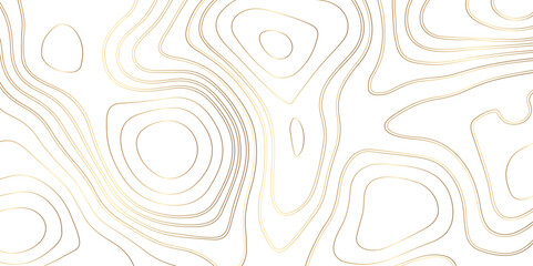 Poster - Abstract design with seamless pattern with lines topographic map. geographic mountain relief. retro topographic map. geographic contour map paper texture. terrain path isolated on a background.