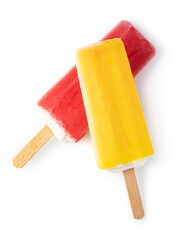 Sticker - fruit and berry ice cream stick