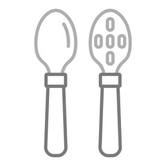 Wall Mural - Spoons Icon