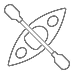 Sticker - Kayak Icon