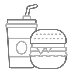 Sticker - Fast food Icon