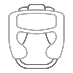 Sticker - Boxing Helmet Icon