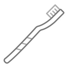 Canvas Print - Toothbrush Icon