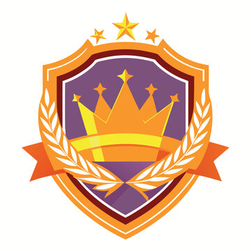 A single Royal Badge Logo letter