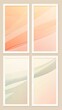 © Irina.Pl - Minimalist abstract art prints with pastel colors and soft gradients