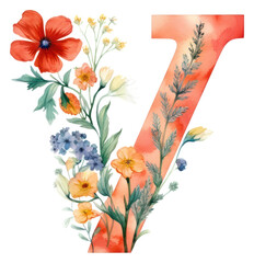 Sticker - PNG Flower pattern number plant.