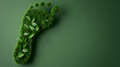 © Jane - carbon  footprint green leaves eco-friendly living sustainable lifestyle  environmental responsibility