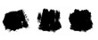 © Atsy - Set black and white illustration of a black and white, Black Watercolor Splash