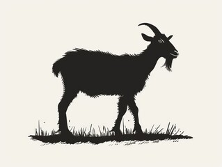 Canvas Print - goat