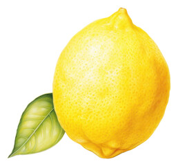 Sticker - PNG A lemon fruit plant food.