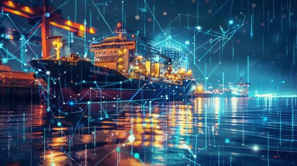 Poster - discuss the importance of cybersecurity in protecting shipyard data and operations.