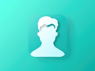 Sticker - male icon