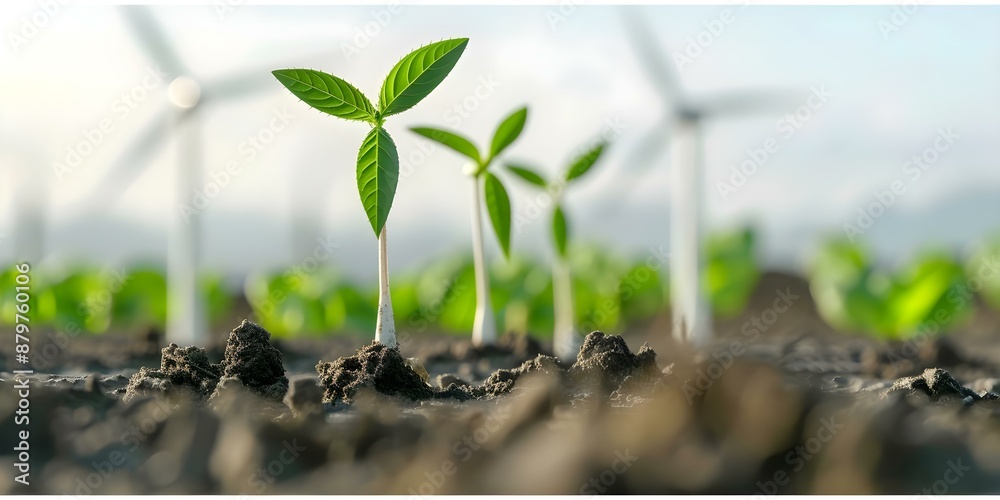Diagram showing how renewable energy can drive economic growth and ...