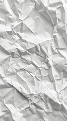 Sticker - Torn Crumpled Paper Texture Background, 4K hyperrealistic photo