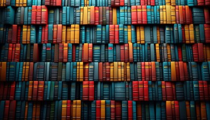 Poster - stack of containers