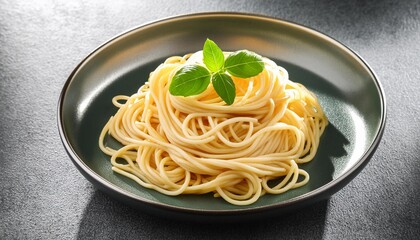 Canvas Print - png spaghetti pasta plate food