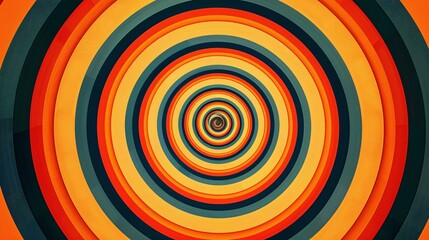 Hypnosis Spiral,concept for hypnosis, descending pattern, abstract background of scintillating circles colored texture