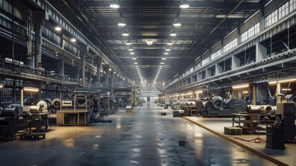 Sticker - Industrial Factory Interior