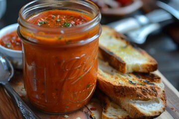 Sticker - Lutenica sauce with toast in jar