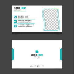 
Creative and clean business card template grayscale layout personal visiting card vector illustration design luxury clean style