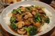 © VolumeThings - Vegetables in oyster sauce with rice