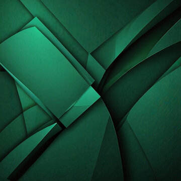 Green  waves wallpaper design 