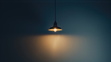 Canvas Print - Ceiling light fixture with empty area