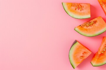 Guava fruit close-up. Pieces of guava. . Beautiful simple AI generated image in 4K, unique.