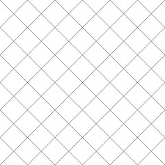 Modern abstract geometric background with simple grey outline square seamless pattern. Seamless geometric vector repeating pattern with a white background.