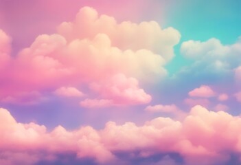  cloudy gradient presentation concept kindergartens abstract kawaii soft pastel sky children comic graphic colorful background cloudy gradient presentation concept kindergartens