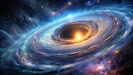 Wall Mural - interstellar vortex swirling in deep space, galaxy, stars, space, universe, cosmic, astronomy, scien