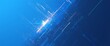 © kkkiim graphic - Blue technology background with glowing lines and bar charts in the center of an abstract cityscape