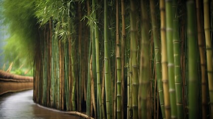 Bamboo forest Arashiyama near Kyoto, Japan