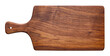 © Guiyuan - Handmade black walnut chopping board. walnut natural texture. wooden board isolated on white background