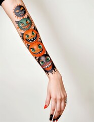 Wall Mural - hand Tattooed arm