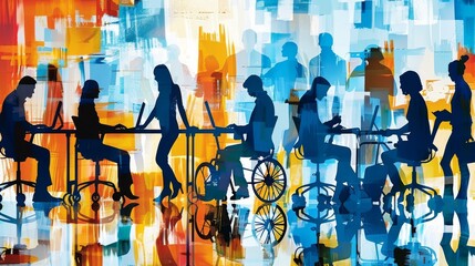 Accessibility Compliance Strategies, accessibility compliance strategies in web governance with an image showing designers and developers incorporating inclusive design principles