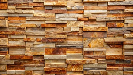 Wall Mural - Stone marble slate wall background in warm tones and sharp detail, stone, marble, slate, wall, background, warm tones