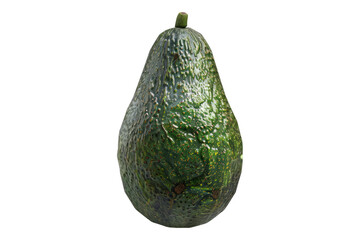 Wall Mural - Avocado isolated on transparent background